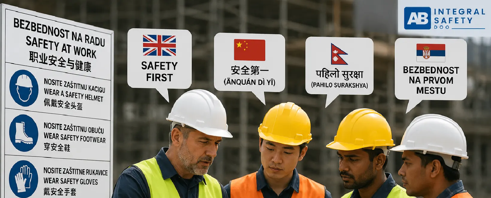 AB INTEGRAL SAFETY DOO | Strani radnici i bezbednost na radu u Srbiji – izazovi jezičkih i kulturoloških barijera